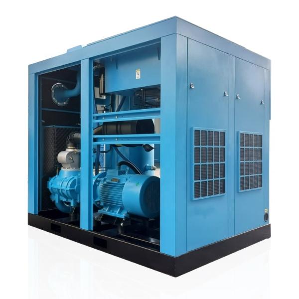 55kW 75HP Low Noise Air Compressor 3 Bar Electric Screw Air Compressor