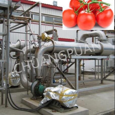 10g Plastic Bag Tomato Paste Production Line PLC Controlled