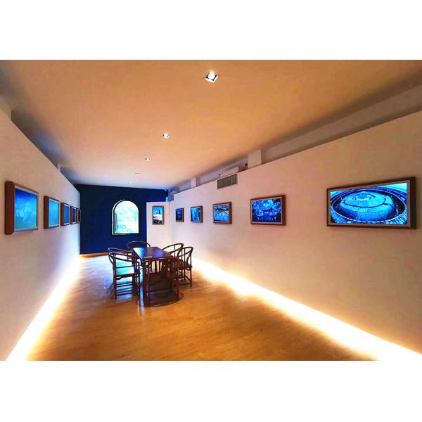 Wifi Digital Signage LCD Advertising Display , Wall Mounted Digital Signage