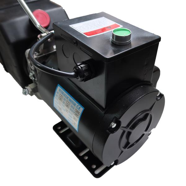 Bloc d'alimentation hydraulique 110V/220V 3,7 gallons, pompe hydraulique simple effet 14 pintes 3HP pour élévateur de voiture, bloc d'alimentation pour élévateurs de voitures à 2 et 4 colonnes