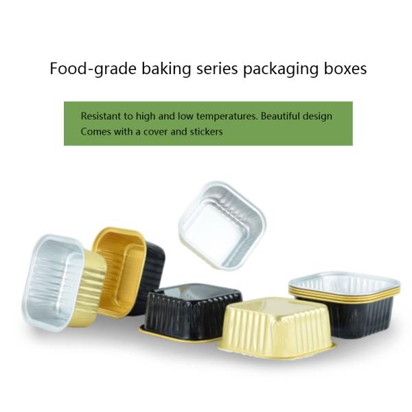 Customizable 175ml Disposable bowl with aluminum foil material and 2000 pieces/carton packaging available