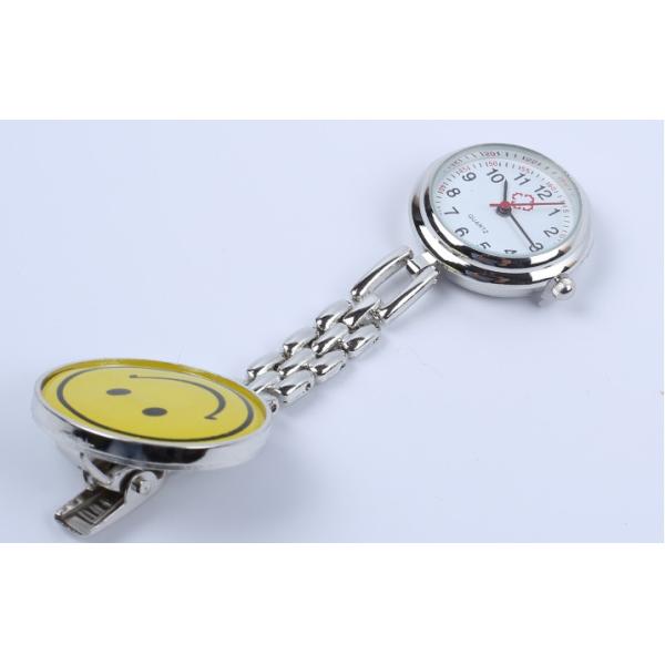 OEM Logo Smile Silicone Nurse Watch Cute Quartz Watch Heat Resistance