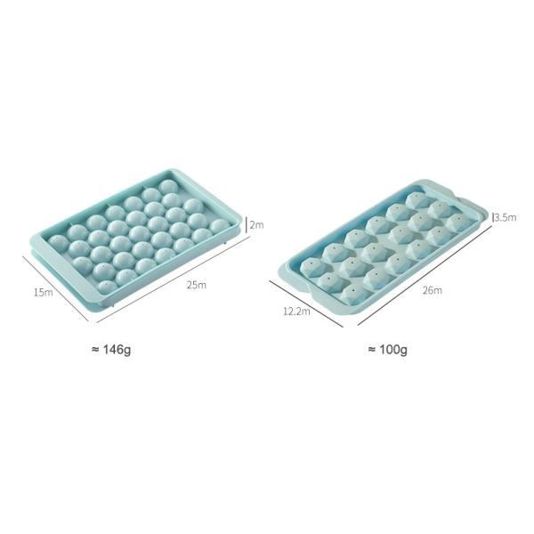 Customized BPA-Free Circle Ice Tray for Freezer Small Round Ice Cube Trays Round Sphere