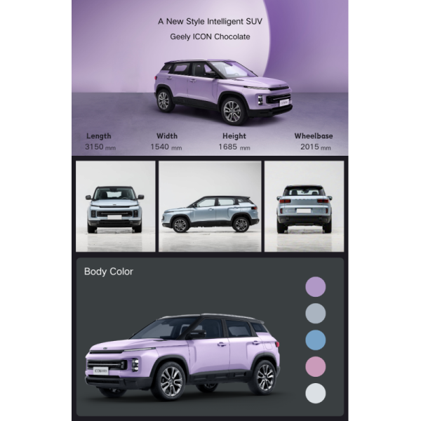 New 2025 for ICON FWD 1.5TD Turbo Engine Automatic Light Leather Seats 360 Rear Camera Left Chocolate Deluxe Edition