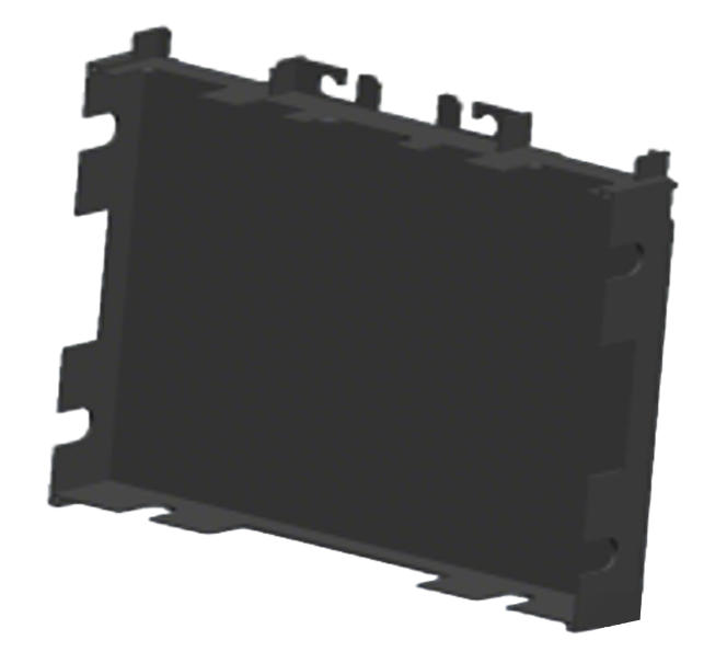 ABS+PC Fireproof Prismatic Battery Bracket for 100AH Prismatic Cell with Fully Enclosed Splicing Structure