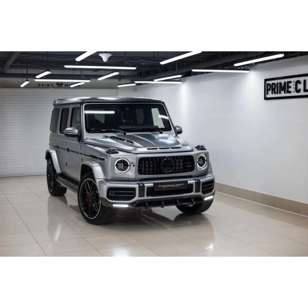 High Quality Carbon Fiber W464 G500 G63 Body Kit W464 Upgrade Topcar Style Front Shovel Rear Lip  Spoiler