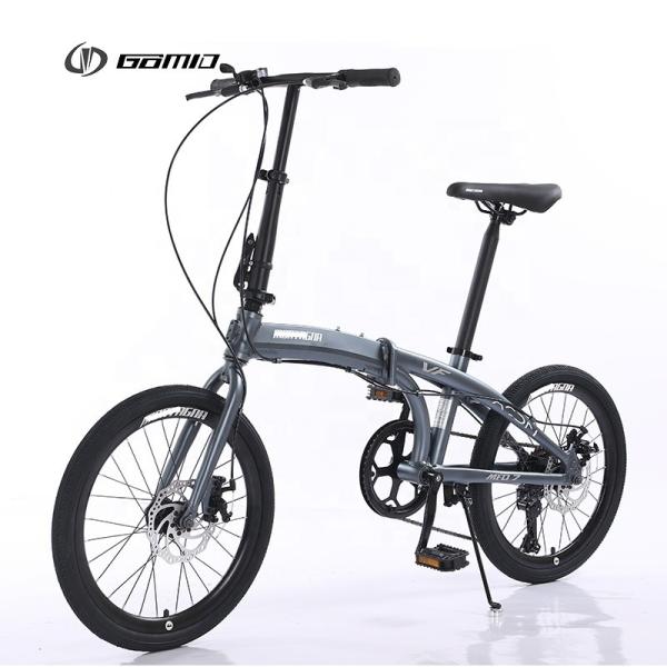 GOMID 20 inch Foldable Bike Custom Folding Bicycle with SHIMANO TZ31 Rear Derailleur and 120kg Load Capacity Biciklet