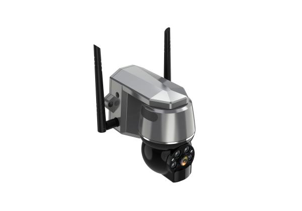 4G Solar CCTV Camera Hi3518E SoC alto-falante Ângulo de visão largo 120 graus