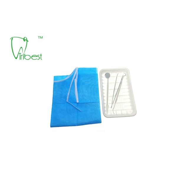 Metal Plastic 5 In 1 Disposable Dental Kit 5in1 Dental Kit For Examination