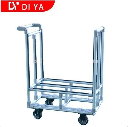 DY8 Aluminium Extruded Sections Industrial Aluminium Profile Lean Pipe For Workshop