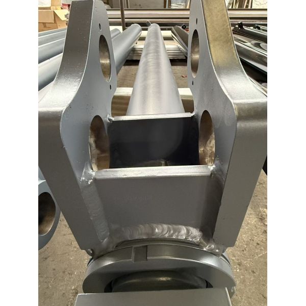 ODM OEM Hard Chrome Plated Steel Double Acting Cylinder Telescopic Hydraulic For Crane AWP