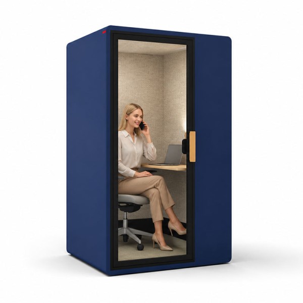 High Density Acoustic Prefabricated Office Pod Work Telephone Cabin Custom