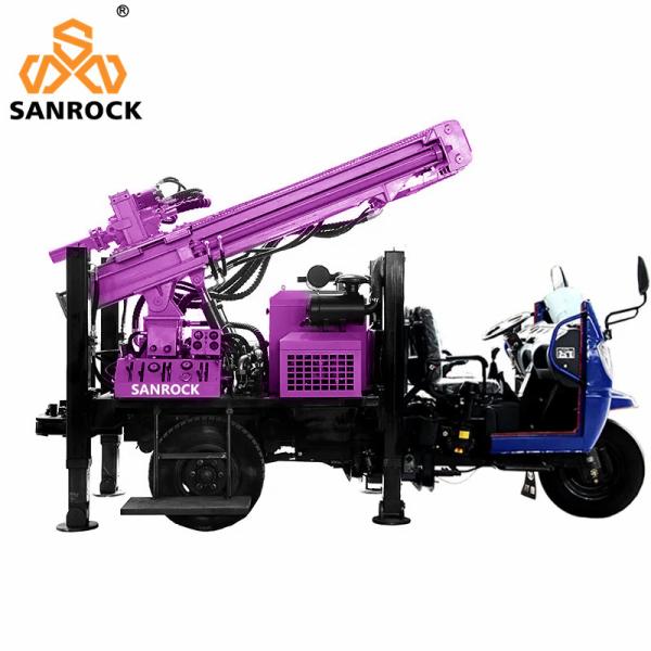 Water Well Drilling Rig Hydraulic Water Well Drill Machine 200m Borehole Drilling Rig
