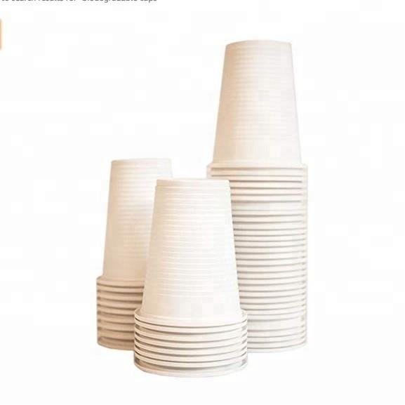 Sustainable Biodegradable Custom Bubble Tea Cups PLA Cornstarch Compostable Disposable