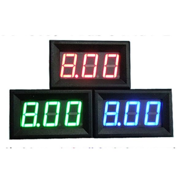 3.5-30V Measuring Range Digital Waterproof Voltmeter Car Digital Voltmeter