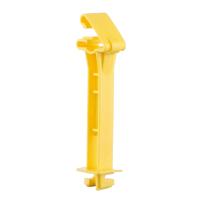 Pressão amarela no fio elétrico de Insulator With 5mm da cerca do cargo prolongado de T