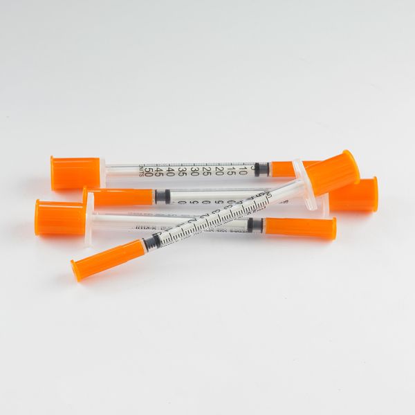 Medical Sterile CE/ISO OEM Disposable Auto-injector Syringe 0.5 1ML Insulin Injector