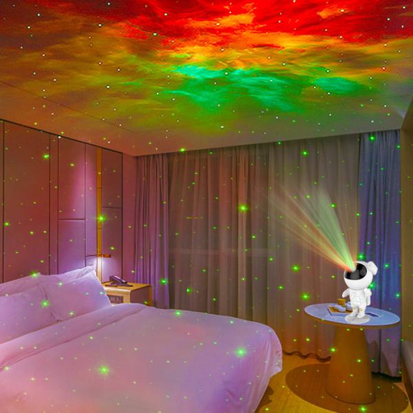 Living Room Astronaut Galaxy Star Projector For Kids Bedroom
