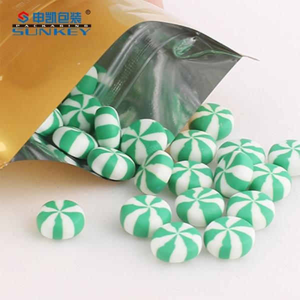 Printed Moisture Proof Packaging Waterproof Packaging Bags For Tobacco Leave Snack Food
