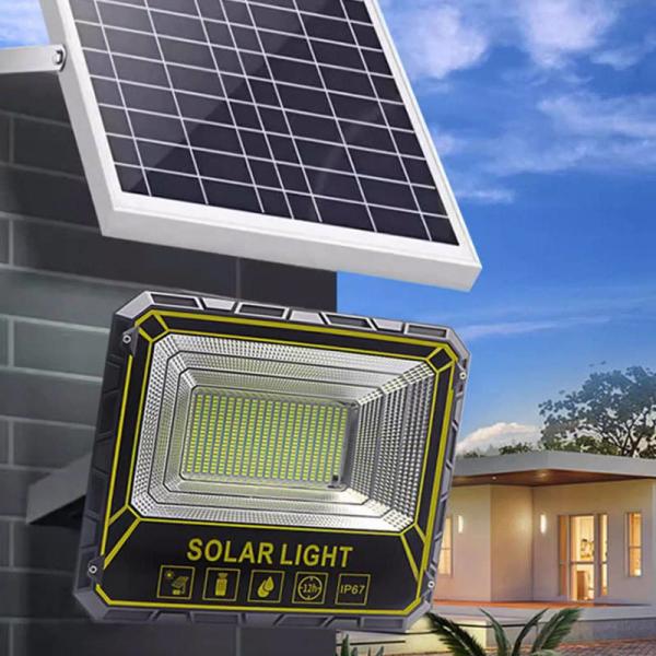 100W Solar Floodlight LED Garden Solar Flood Lights New Rural Street Lamps