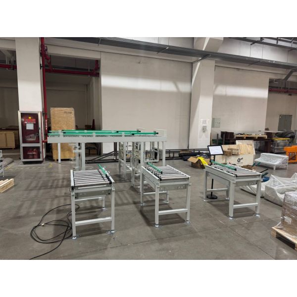 Stable Pallet Roller Conveyor 500kg – 2000kg Warehouse Logistics Gravity Roller Conveyor