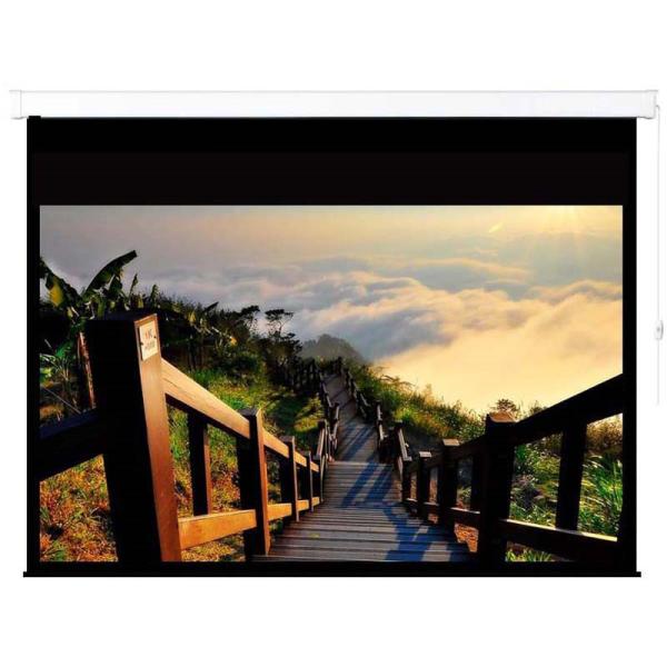 120 16:9 motorized electric projection projector screen HD 3D TV theater glass beaded