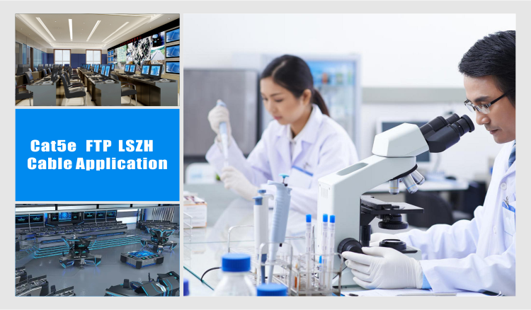 CAT7A SFTP Cable 1000MHz Solid Copper  for Industrial Network & Data Center