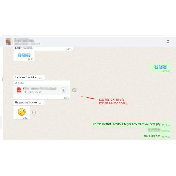 Мгновенная легко очищаемая двойная матовая пленка DTF для домашних животных 60 см Трансферная пленка