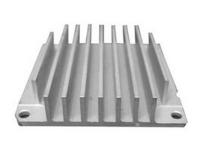 Usine les extrusions en aluminium du radiateur 6063-T5 avec la préparation de surface d'alodine