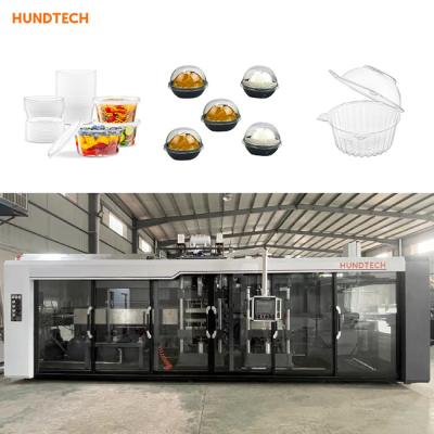 Recipiente plástico do acondicionamento de alimentos da bolha que faz o servo do diafragma da máquina 7.5KW