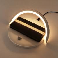 3 en un reloj rápido del cargador 15W IPhone Airpods Apple con la luz del LED