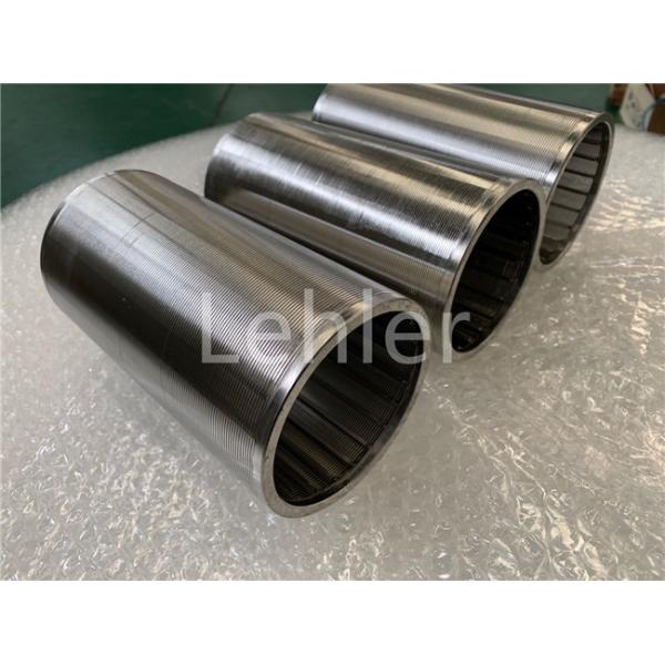 Sand Mill Stainless Steel 316L Wedge Wire Slotted Screen