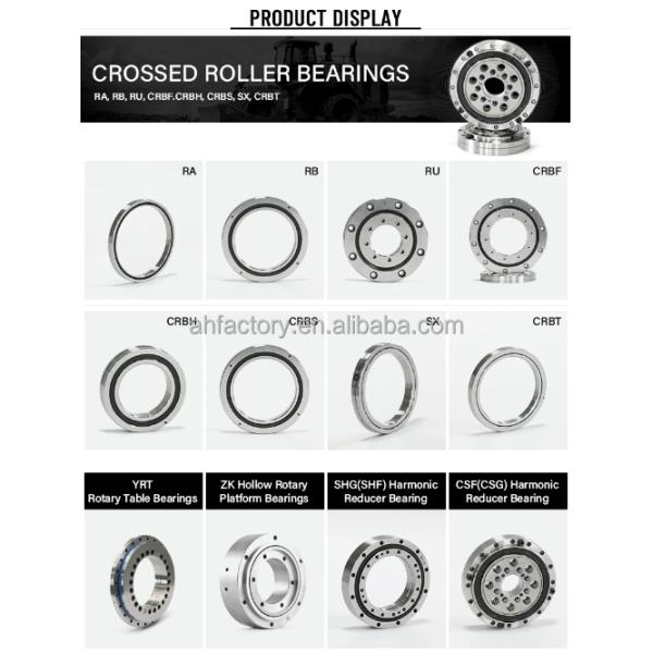 RU85UU Cross Roller Bearing Slewing Ring Turntable Bearing 55x120x15mm for Industrial