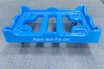 Plastic Transport Trolley Container Moving Plastic Dolly Easily Handle Daily Transportation