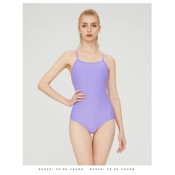 Women Professional Racing 1 Piece Bathing Suit Quick Dry Fitness Swimwear For Adults