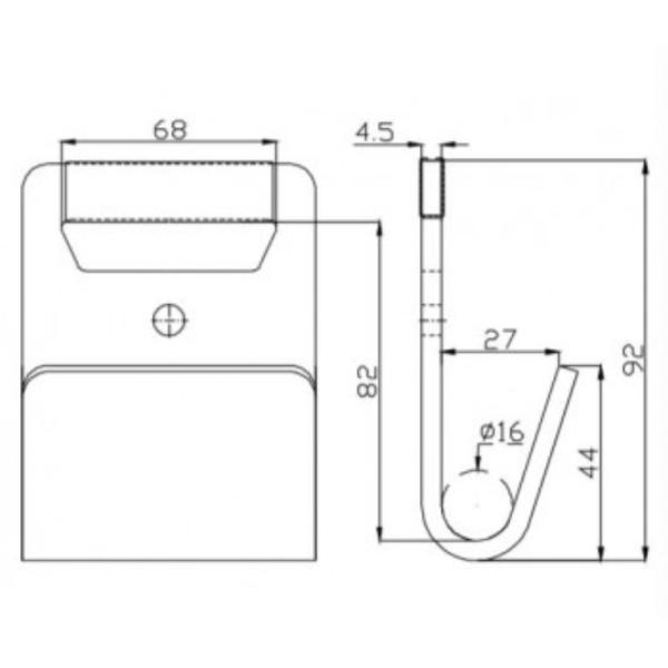 связь храповика черноты 5T вниз с ремней, ремней храповика крюка 2 дюймов плоских