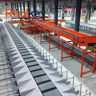 Custom High Speed Cross Belt Sorter Flexible OEM/ODM For Various Industries