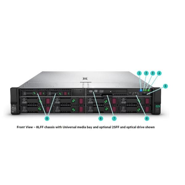 Original Server Hpe Proliant Dl380 Gen10 G10 Plus Computer Used Mountable Sql Servidores 2u Rack Server