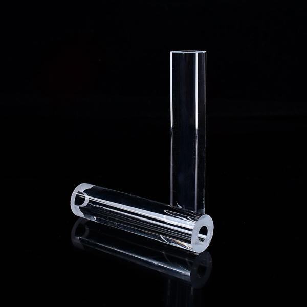 High Temperature Resistant Quartz Glass Tube Thick Wall Transparent Corrosion Resistant Glass
