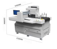 Single Pass Digital UV Printer cutting edge Advanced Glass Cup Printer