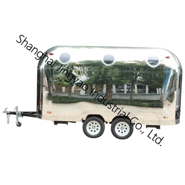 1500KG Mobile Food Trailer Fast Street Vending Cart with Style and High Sales Volume