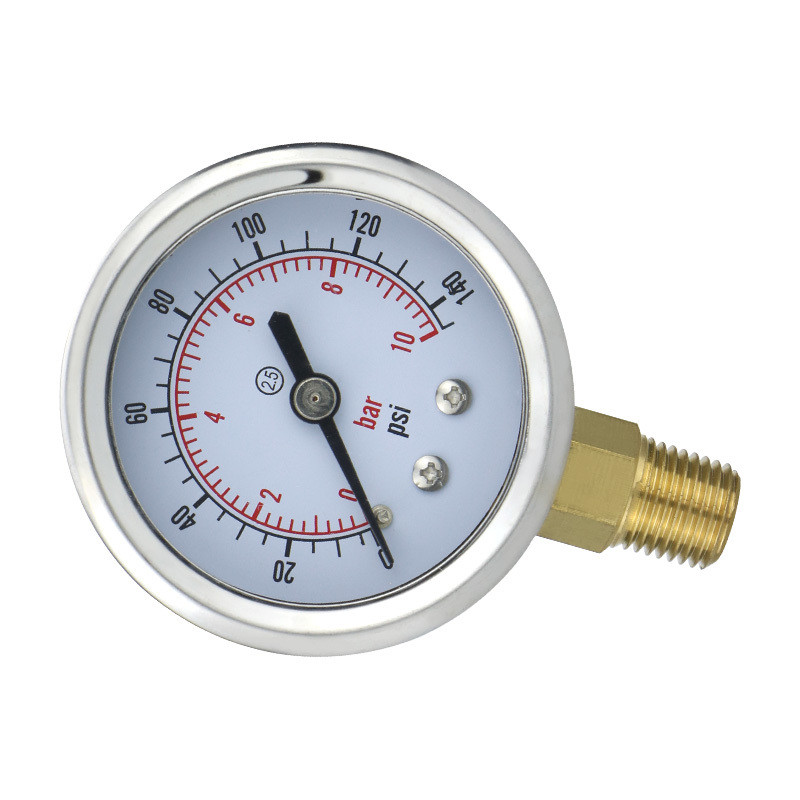 ZG1/8 Thread 2 Inches Manometer NPT1/4 for Accurate Atmospheric Pressure Reading