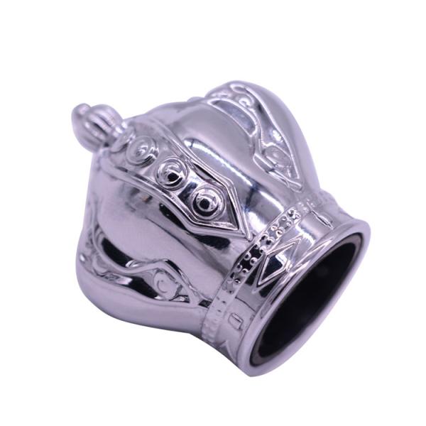 Crown Capovercaps Black Perfume Bottle Tops For Travel Perfume Bottle