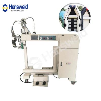 Extreme Curve Hot Wedge Hot Air Welder For Pvc Canvas Tarpaulin