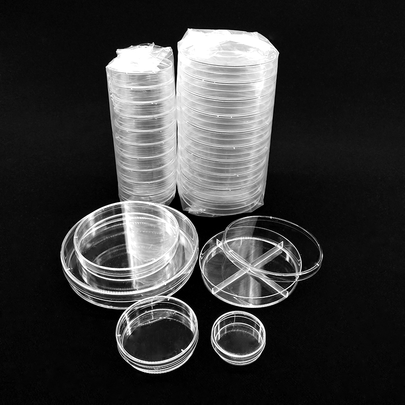 High Quality CenLee Disposable Sterilized Plastic Petri Dish 60mm 70mm 100mm 120mm 150mm for Laboraory