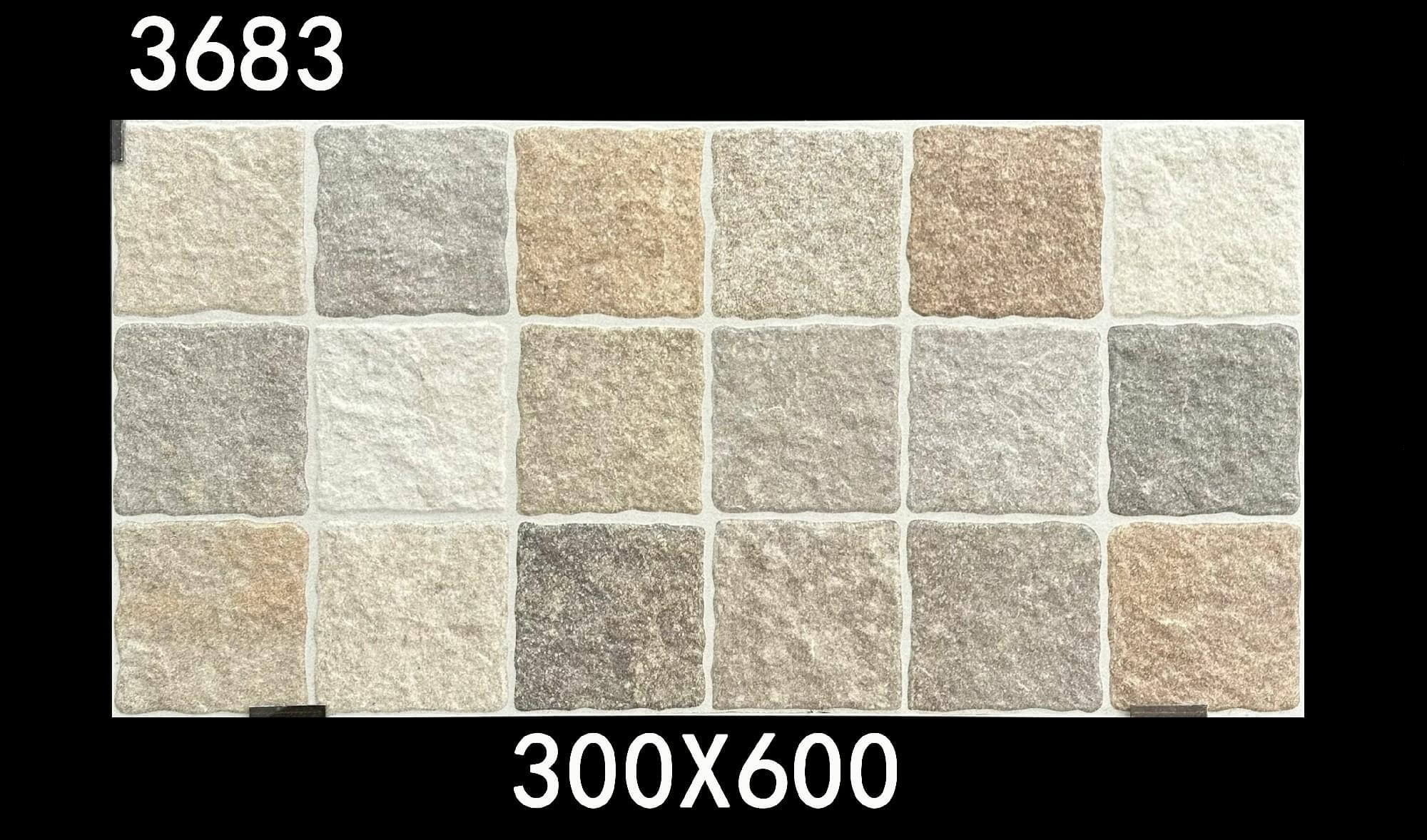 Stunning and Non-slip Red 300x600mm Ceramic Exterior Wall Tiles W.A 1~3% for Hotel and Villa