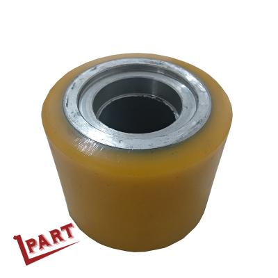 Roda elétrica 125x105x62mm da carga da empilhadeira da roda da movimentação da empilhadeira