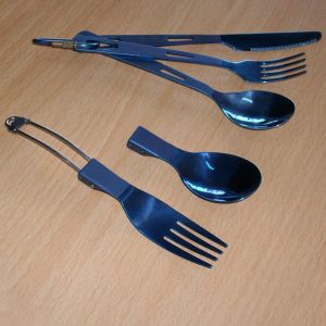 titanium flatware