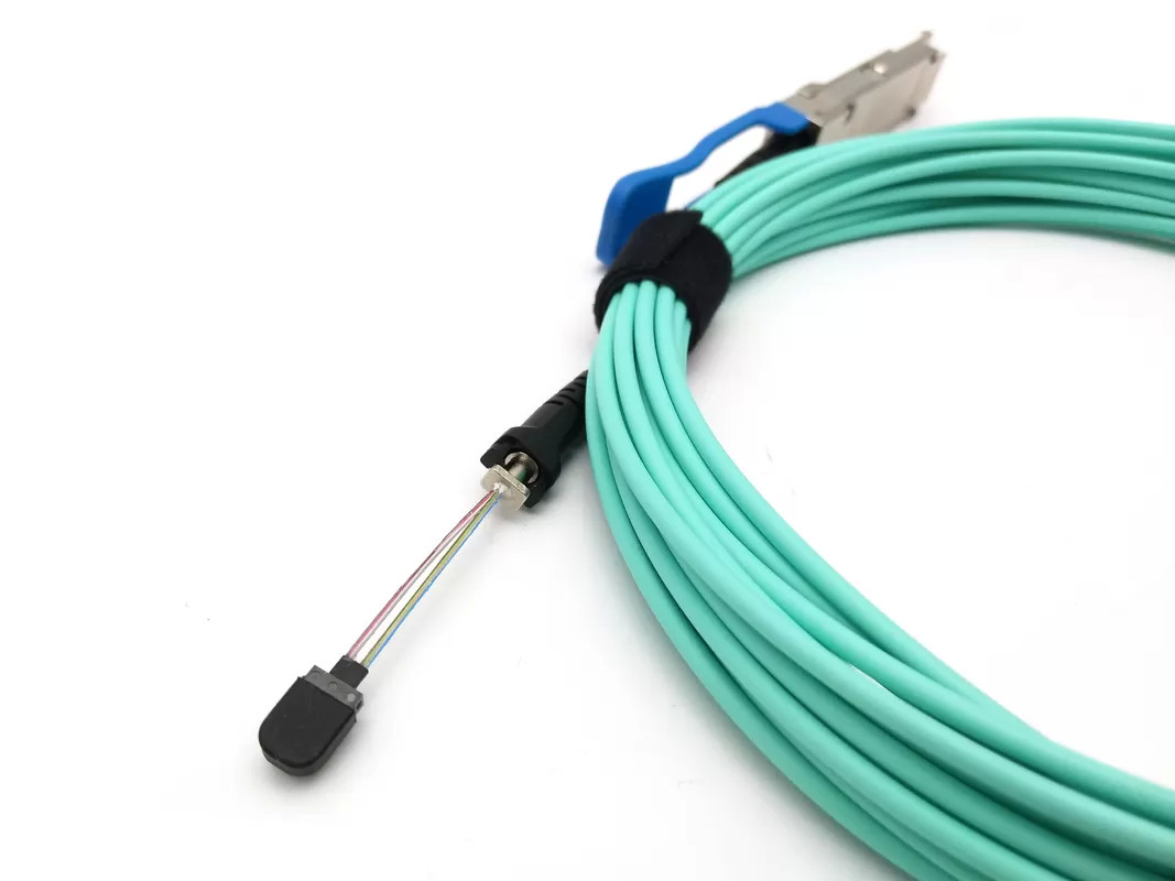OM3 QSFP+ к оптический кабель QSFP + AOC активный 12,3 GHz