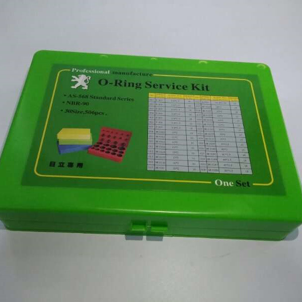 Нормальный размер 1Kg 506PCS наборов уплотнения экскаватора Хитачи нейлона гидравлический